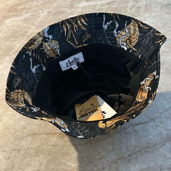 JEETER Golden Summer Bucket Hat NWT - Picture 5 of 5
